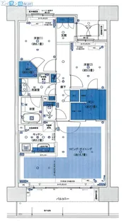 パストラルハイム萬代橋【5階】の間取り