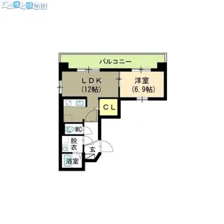 シルバーハイツ【6階】の間取り