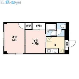 タウンハウス金衛町【B301号室】の間取り
