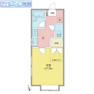 メゾンドエクラン7【205号室】の間取り