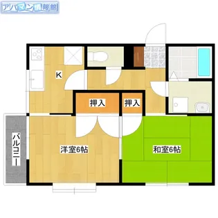 ピュア東青山【1階】の間取り