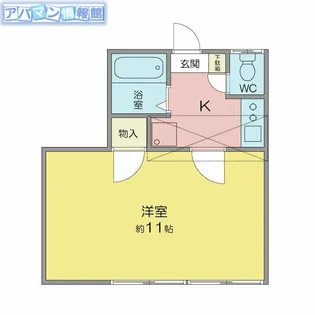 シーサイドヒルズ真砂【201号室】の間取り