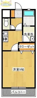 ヴィラキーファー【302号室】の間取り