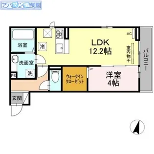 アルデバラン【3階】の間取り