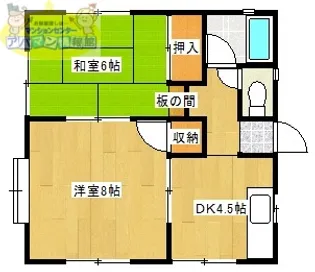グレープハウス黒埼【201号室】の間取り