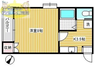 コーポエンジェルスⅢ【2階】の間取り