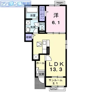 ライジング ステージ【1階】の間取り