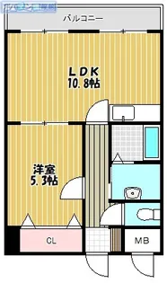 ピュアみやび2番館【3階】の間取り