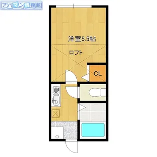ハーモニック優【2階】の間取り