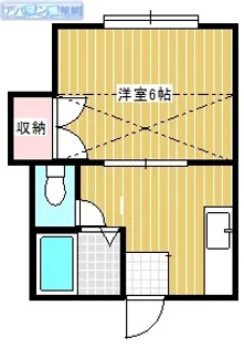 メゾンドエクラン3【205号室】の間取り