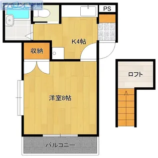 イクセルPAIN【2階】の間取り