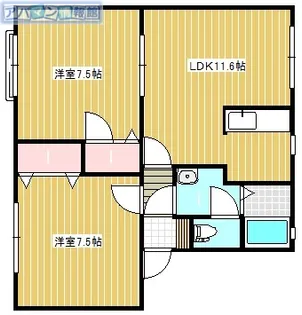 パークアベニュー松海が丘【2階】の間取り