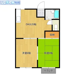 アルコ小針台【2階】の間取り