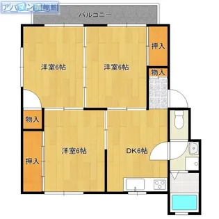 スターハイム【2階】の間取り