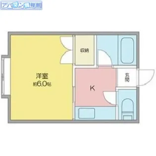 Beフレッツ【5号室】の間取り