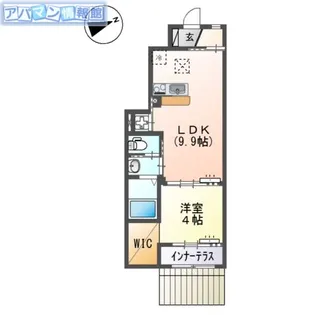 ウェル ビーイング【1階】の間取り