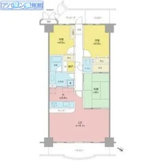 プレステージ青山【504号室】の間取り