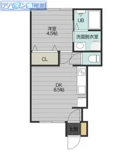 イーリッチテラス関屋本村アネックス【1階】の間取り