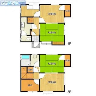 新潟県新潟市西区寺尾西2丁目【一戸建】の間取り