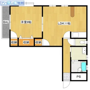 shima21【3階】の間取り