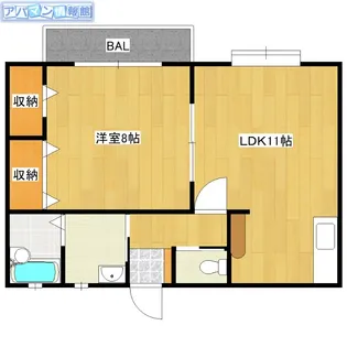 shima21【3階】の間取り