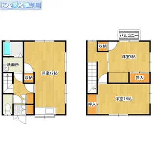 ハミングハイツⅡ【1階】の間取り