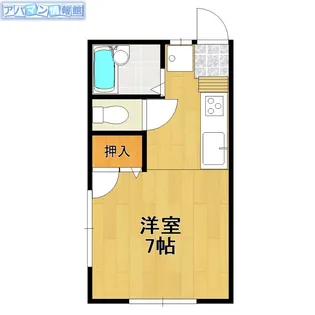 グリーン坂井【102号室】の間取り