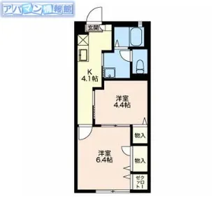セロニアス【2階】の間取り