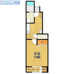 イーリッチテラス寺尾上【103号室】の間取り