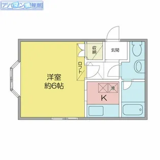 メゾンド・プルネールC【101号室】の間取り