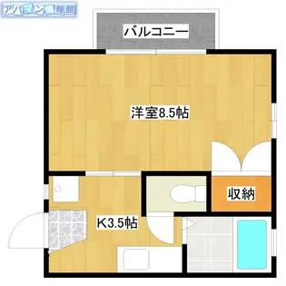 サンセール・Ⅰ【2階】の間取り