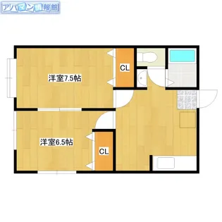 ノーヴァ【106号室】の間取り