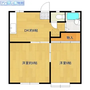 パークタウン【B-7号室】の間取り