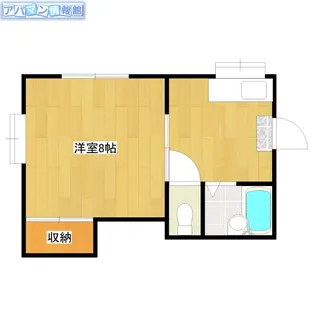 スカイコーポラス【202号室】の間取り