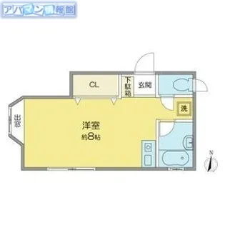 エメラルパークⅢ【1階】の間取り