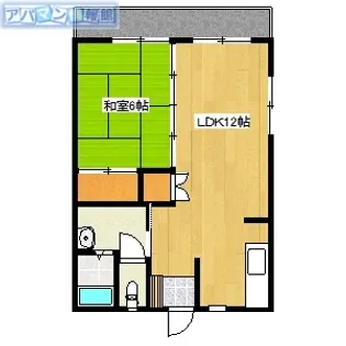 川口第一ビル【201号室】の間取り