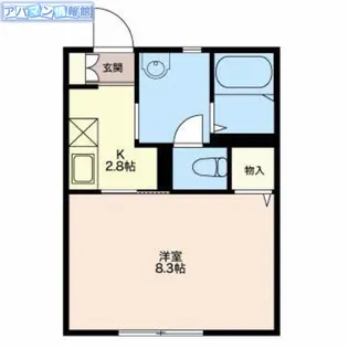 アーバンハイツⅡ【1階】の間取り