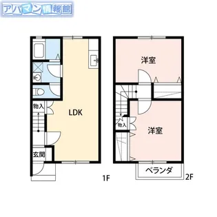 ノワール立仏【A-13号室】の間取り