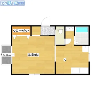 アステール【101号室】の間取り