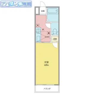 クラスターD【2階】の間取り