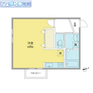 セレミア【202号室】の間取り