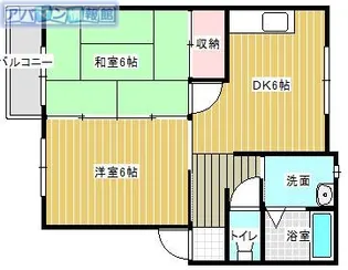 プラドール松海ヶ丘【203号室】の間取り