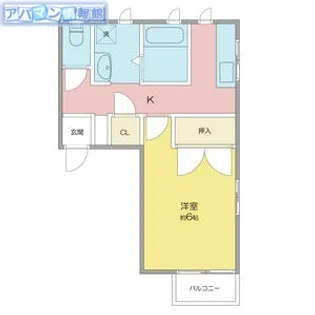 ルミエール【103号室】の間取り