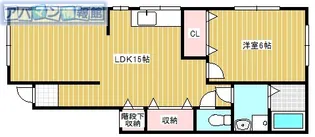 ハイムニューグリーン【102号室】の間取り