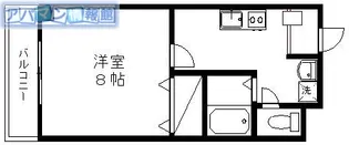 フレグランスまきお【202号室】の間取り