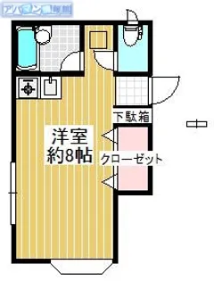 エメラルパークⅢ【2階】の間取り
