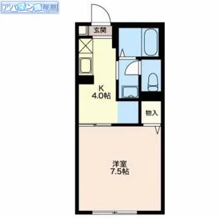 アークイガラシ【2階】の間取り