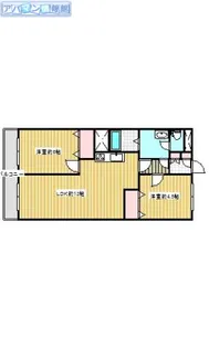 ALF-116【305号室】の間取り