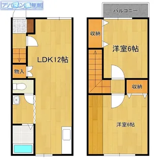 グランディールⅢ【1階】の間取り