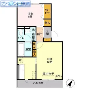 サンルーチェ【3階】の間取り